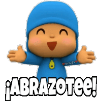Abrazotee Pocoyo Sticker - Abrazotee Pocoyo Hug Stickers