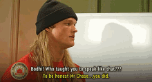 Andre Chase Bodhi Hayward GIF - Andre Chase Bodhi Hayward Who Taught You To Speak Like That GIFs