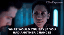 What Would You Say If You Had Another Chance Naomi Nagata GIF - What Would You Say If You Had Another Chance Naomi Nagata The Expanse GIFs