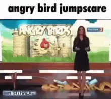 Meme Angry Birds GIF - Meme Angry Birds Jumpscare GIFs