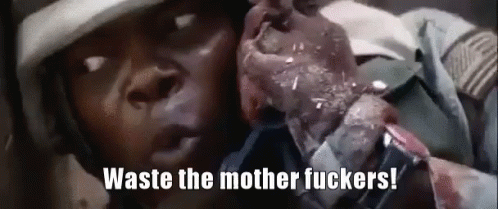 Mother fuckers images Waste The Mother Fuckers Samuel L Jackson Gif Waste The Mother Fuckers Samuel L Jackson Rules Of Engagement Discover Share Gifs
