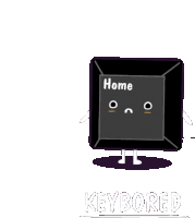 Downsign Keybored Sticker - Downsign Keybored Keyboard Stickers