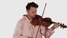 Raising Eyebrows Rob Landes GIF - Raising Eyebrows Rob Landes Playing Violin GIFs