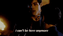 Alec I Cant Be Here Anymore GIF - Alec I Cant Be Here Anymore Shadowhunters GIFs