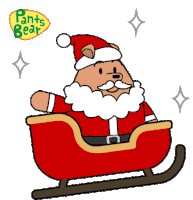 Merry Christmas Santa Gift Sticker - Merry Christmas Santa Gift Sticker Stickers