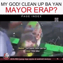 Erap Basura GIF - Erap Basura Manilabay GIFs