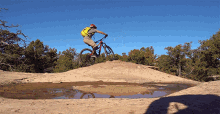 bike tricks the singletrack sampler balancing bouncing mountain bike