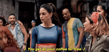 In The Heights You Get All Your Coffee For Free GIF - In The Heights You Get All Your Coffee For Free Coffee GIFs