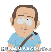 Human Sacrifice South Park Sticker - Human Sacrifice South Park S12e2 Stickers