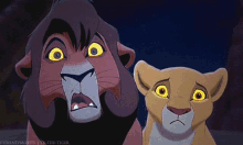 disgusted lion lions kovu reaction