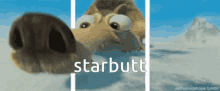 Starbot Starbutt GIF - Starbot Starbutt Ice Age GIFs
