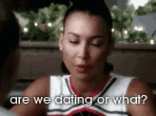 What'S Goin On GIF - Dating Glee GIFs
