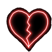 Heart Love Sticker - Heart Love Broken Stickers