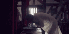 gentleman jack night gown wash face