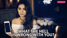 What The Hell Is Wrong With You Sonal Chauhan GIF - What The Hell Is Wrong With You Sonal Chauhan Pinkvilla GIFs