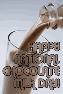 Happy National Chocolate Milk Day GIF - Happy National Chocolate Milk Day GIFs