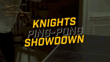 Knights Ping Pong Showdown Knight Life GIF - Knights Ping Pong Showdown Knight Life Smite GIFs