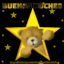 Buenas Noches Goodnight GIF - Buenas Noches Goodnight Star GIFs