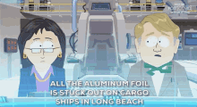 All The Aluminum Foil Is Stuck Out On Cargo Ships In Long Beach Wendy Testaburger GIF - All The Aluminum Foil Is Stuck Out On Cargo Ships In Long Beach Wendy Testaburger Darwin GIFs