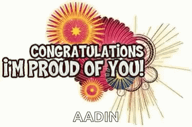 Congratulations Im Proud Of You Gif Congratulations Im Proud Of You Congrats Discover Share Gifs