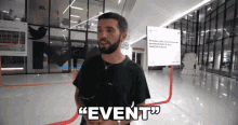 Event Apparently GIF - Event Apparently Quote Unquote GIFs