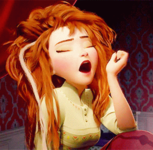 Sleepy,tired,Frozen,Anna,Morning Feels,Just Woke Up,gif,animated gif,gifs,m...