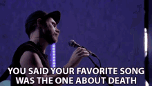 you said your favorite song was the one about death james vincent mc morrow national death song song about dying