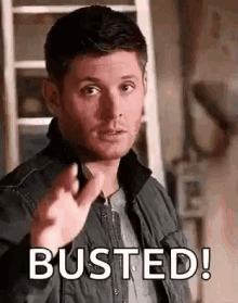 Busted Wink GIF - Busted Wink Dean GIFs