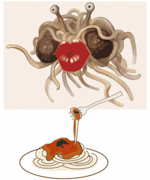 spaghetti spaghetti monster monster geschmacksexplosion