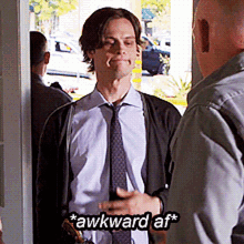 Spencer Reid Criminal Minds GIF - Spencer Reid Criminal Minds Awkard Af GIFs