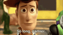 Woody Toy Story GIF - Woody Toy Story So Long Partner GIFs
