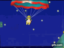special agent oso parachute landing car