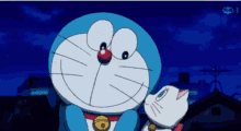 Doraemon Kissed GIF - Doraemon Kissed Blushes GIFs