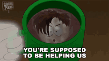 Youre Supposed To Be Helping Us Pete GIF - Youre Supposed To Be Helping Us Pete South Park GIFs