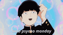 Mob Psycho100 Monday GIF - Mob Psycho100 Mob Psycho Monday GIFs