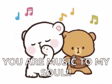 milk and mocha bears music lovers dance you are the music to my soul dancing
