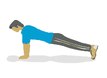 Push Up Guy GIF - Push Up Guy Getting Fit GIFs
