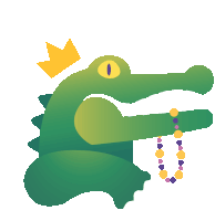 Universal Crocodile Sticker - Universal Crocodile Alligator Stickers