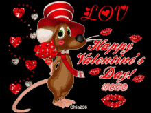 Happy Valentines Day Love GIF - Happy Valentines Day Love Kisses GIFs