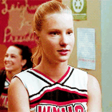 Glee Brittany Pierce GIF - Glee Brittany Pierce Smiling GIFs