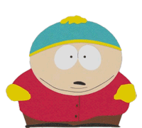 Terrified Eric Cartman Sticker - Terrified Eric Cartman South Park Stickers
