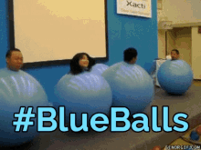 Blue Balls Bounce GIF - Blue Balls Bounce GIFs