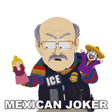 mexican joker jeff corrigan south park the joker puppets
