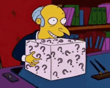 Simpsons Caja GIF - Simpsons Caja La GIFs
