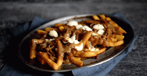Poutine Cheese GIF - Poutine Cheese Fries - Discover &amp; Share GIFs