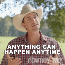 Anything Can Happen Anytime Cody Harris GIF - Anything Can Happen Anytime Cody Harris The Cowboy Way GIFs