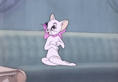 Tom And Jerry Kiss GIF.