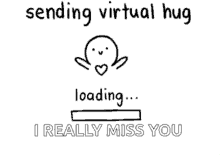 Virtual Hug I Really Miss You GIF - Virtual Hug I Really Miss You I Heart You GIFs