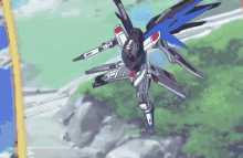 Freedom Gundam Freedom Gundam Dodge GIF - Freedom Gundam Gundam Freedom Gundam Dodge GIFs