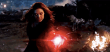 Scarlet Witch Thanos GIF - Scarlet Witch Thanos Avengers Endgame GIFs